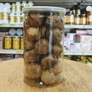 Cooked Whole Black Garlic