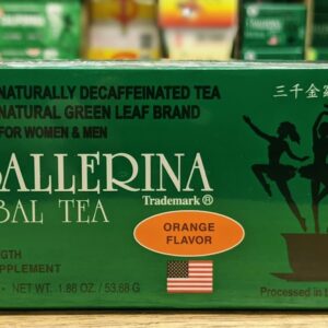 3 Ballerina Herbal Tea: Orange Flavor