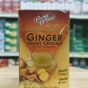 American Ginseng Ginger Honey Crystals