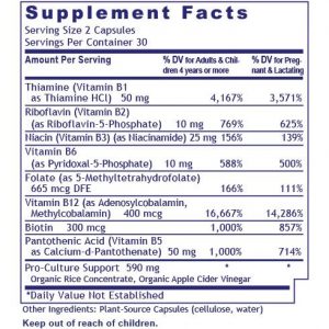 Complete B Capsules, Premier